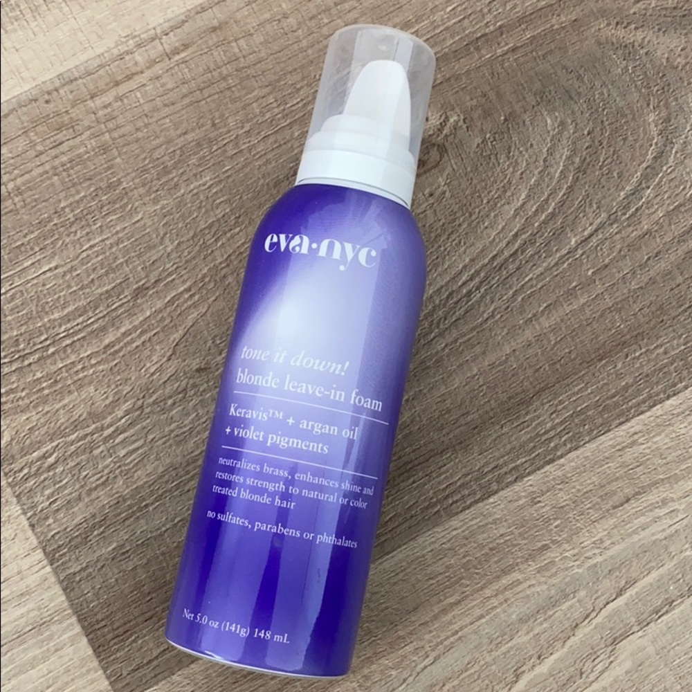 NEW Eva NYC Blonde leave in foam toner